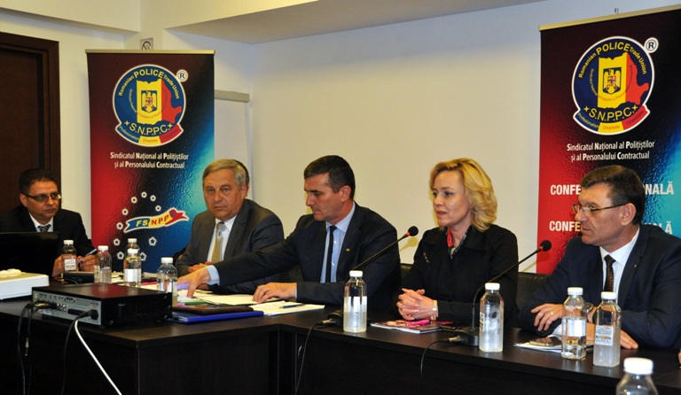 Делегация   Федерации „SINDLEX”  на Национальной Конференции профсоюза полицейских и вольнонаемного состава МВД Румынии
