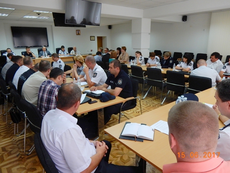 Întrevederea cu şeful Inspectoratului General al Poliţie al MAI