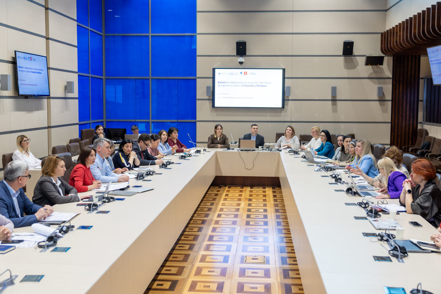 Participare la audieri publice privind serviciile alternative de îngrijire a copiilor