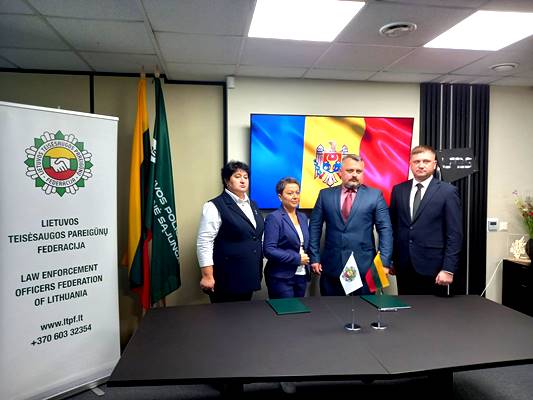 Sindicatul &quot;GARDIANUL&quot; a semnat Acordul de cooperare cu Sindicatul  de profil din Lituania